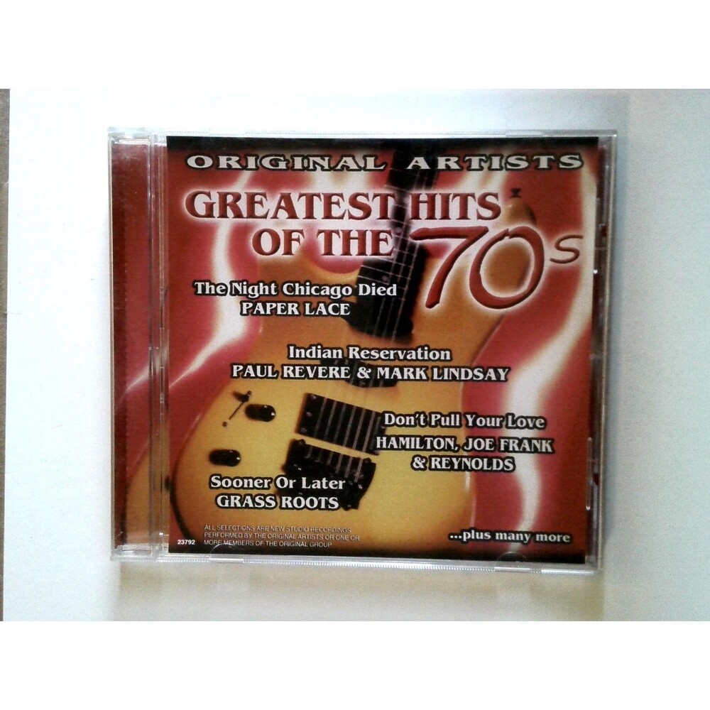 Greatest Hits of the 70s Vol 1 CD 2001 Pop Rock Soul PGC Music